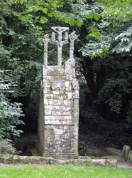De fontein van de Chapelle de La Trinite