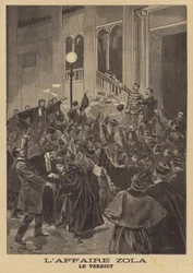 De lasterzaak van Emile Zola