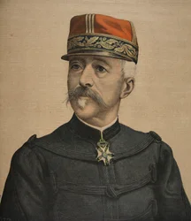 De nieuwe stafchef van het Franse leger, illustratie uit Le Petit Journal: Supplement illustre, 18 september 1898