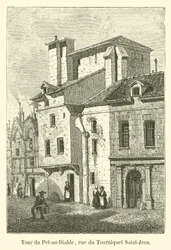 Toren van Pet-au-Diable, rue du Tourniquet Saint-Jean
