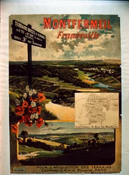 Toeristenposter van Montfermeil