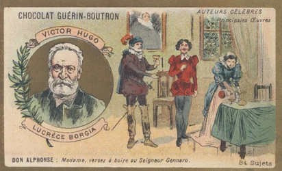 Victor Hugo, Franse dichter, toneelschrijver, schrijver en romanschrijver, auteur van 