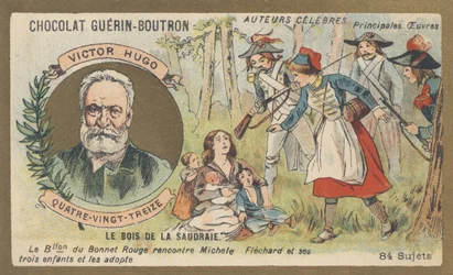 Victor Hugo (1802-1885), Franse dichter, toneelschrijver, schrijver en romanschrijver, auteur van 