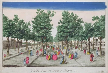 Uitzicht op St. James Park, Londen