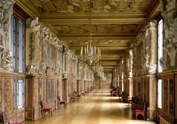 Zicht op de Galerie François I, 1528-40