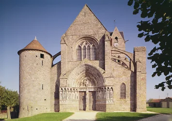 Uitzicht op de kerk