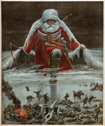 WWI:Russisch front in 1916 (print)