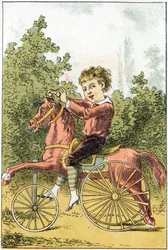 Wanneer we het paard spelen zeggen we U U U U U U U U DA DA - in 