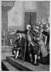 William Pitt de Jongere (1759-1806) toespreekt het Lagerhuis