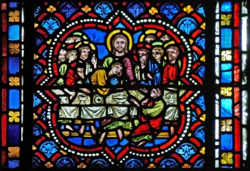 Ramen s2-L met het Laatste Avondmaal