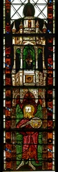 Raam w11 met St. Johannes de Doper