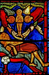 De dood van St. Maria de Egyptische