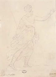 Vrouw van achteren, 1813