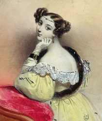 Vrouw met een Diadeem, ca. 1835