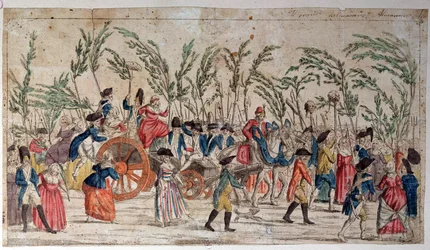 Vrouwenmars naar Versailles op 5 oktober