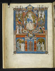 Ideale staat van de Sainte Abbaye, uit 
