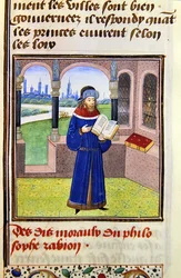 Zabion, uit Histoire des Philosophes, eind 15e eeuw