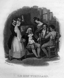 Le bon vieillard Chanson de Beranger in 