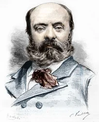 Portret van Théodore Aubanel.