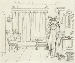Illustratie voor Goethes Faust