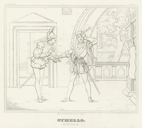 Othello, Act III, Scene 3 (gravure)