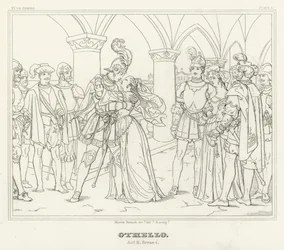 Othello, Act II, Scene 1 (gravure)
