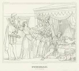 Othello, Act V, Scene 2 (gravure)