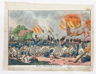 De heldhaftige Blücher in de strijd, 16 juni 1815, 1815