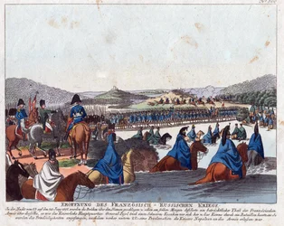 Het begin van de Franse invasie van Rusland