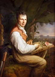 Portret van Alexander von Humboldt 1769-1859, 1806