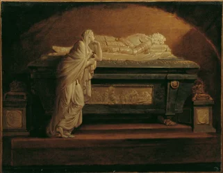 Het grafmonument van keizer Leopold II door Franz Anton Zauner in de Augustijnenkerk