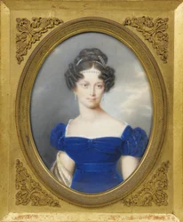 Prinses Henrietta van Nassau-Weilburg, de vrouw van Aartshertog Karel van Oostenrijk