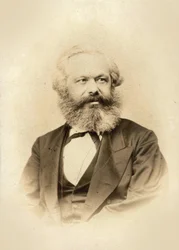 Portret van Karl Marx (1818-1883)