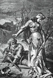 Duel tussen Jeanne d