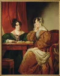 Henriette Baronin Pereira-Arnstein (schilderij op doek)