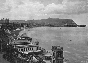Scarborough: De Zuidbaai en Spa, ca. 1896
