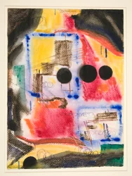 Abstractie: Drie Zwarte Cirkels