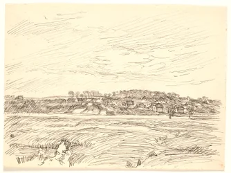 Landschap met Dorp