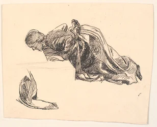 Schets voor de figuur van de moeder op: Daar heb je je ogen, zei de dood...