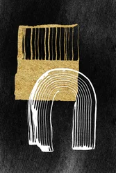 Abstracte voorstelling van de Gouden Boog