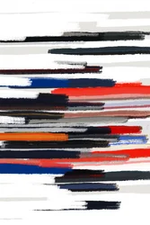 Levendige penseelstreken – Abstract