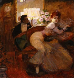 Voor het bal