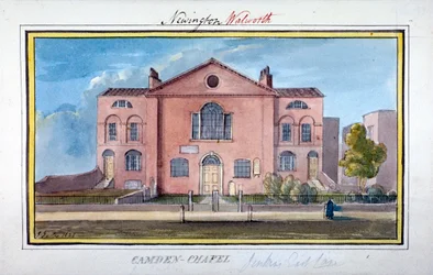 Camden Chapel, East Lane, Southwark, Londen, 1825