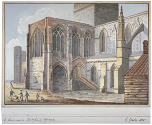 Southwark Kathedraal, Londen, 1825