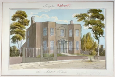 Het Landhuis, Newington, Southwark, Londen, 1826