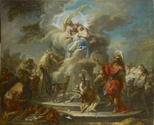 Het Offer van Iphigenia, 1749-1750