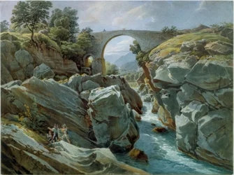 Ponte Brolla bij Locarno