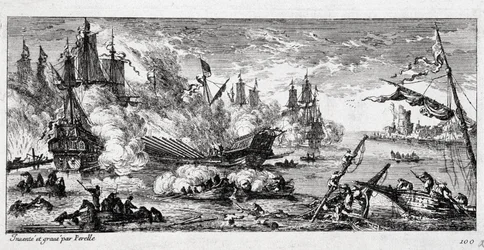 Zeeslag bij Agosta (het huidige Augusta in Sicilië) tussen de Franse vloot en een Spaans-Nederlandse alliantie op 22 april 1676. Ook wel de Slag bij de Berg Gibel of de Slag bij Famagusta genoemd
