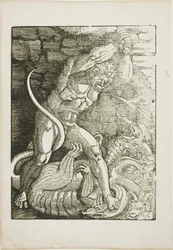 Hercules doodt de Lerneaanse Hydra, uit Scènes uit het leven van Hercules