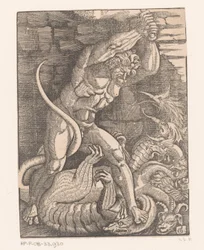 Hercules doodt de Hydra van Lerna